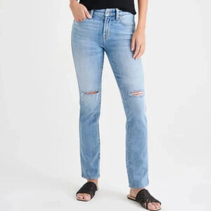 Midrise Straight Blue Jean 25 NWT